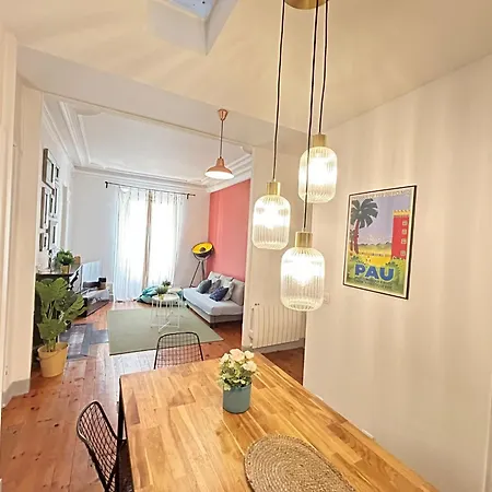 Cosy Magnolia Quartz - T3 - Hyper Centre Avec Parking Pau